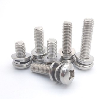 十字小盘头三组合螺钉GB9074.8