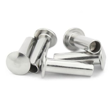 扁圆头半空心铆钉GB873