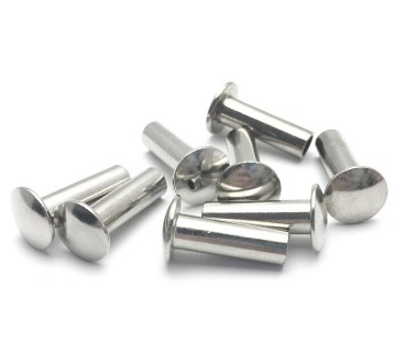 平圆头半空心铆钉GB875