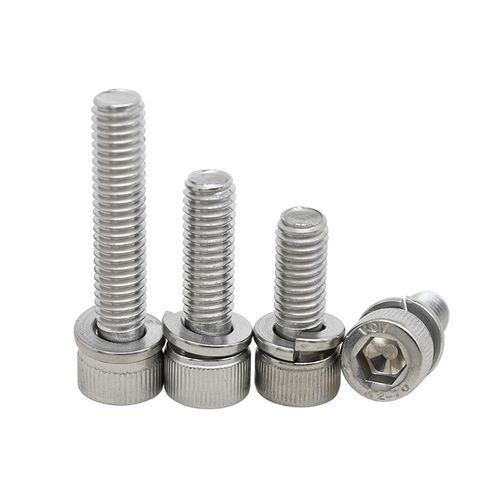 DIN912内六角圆柱头带弹垫组合螺钉